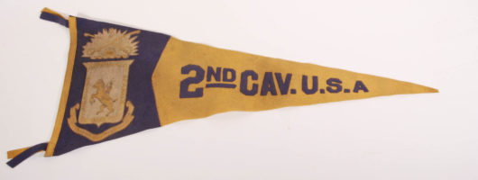 15593 - Pennant of the 2nd Cav. UNITED STATES