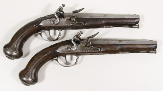 15664 - Pair of Flintlockpistols France about 1790