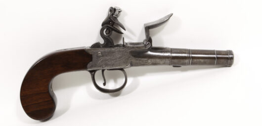 16842 - Flintlock Pocket Pistol England about 1780