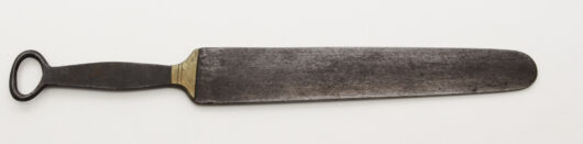 Old sharpening iron, German around 1800