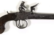Flintlock Pocketpistol England about 1800