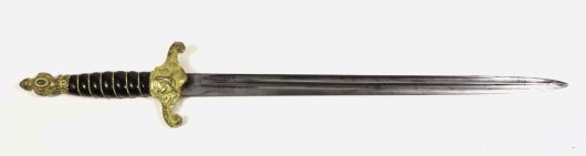 13510 - Fire brigade dagger, German, late 19th century.