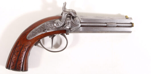 17493 - Fine small Percussion Pistol Kuchenreuter